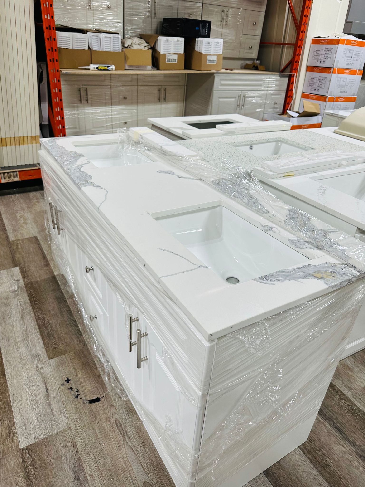 60" mdf vanity Sunsai Tiles