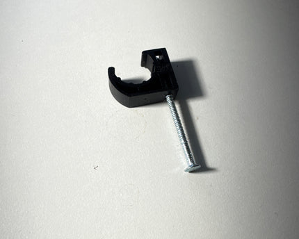 1/2” J-Clamp tubing fastener with nail (100/bag)
