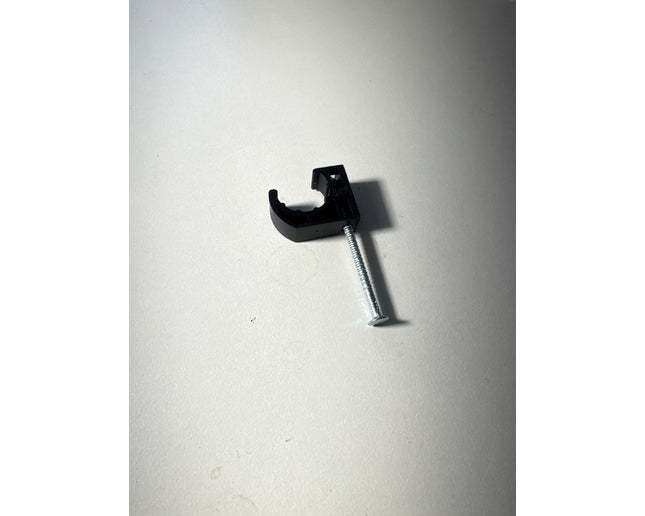 1/2” J-Clamp tubing fastener with nail (100/bag)
