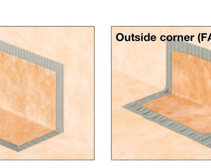 Schluter® KERDI-KERECK-F Waterproofing Corner Set