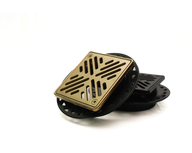 Schleuter Compatible Drain Cover (Gold)