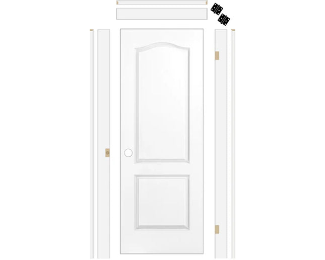 32" * 80" ,2 Panel Arch Door With Jamb Kit