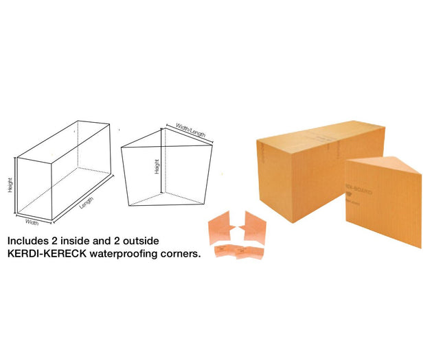 Schluter® KERDI-BOARD-SB Shower Bench