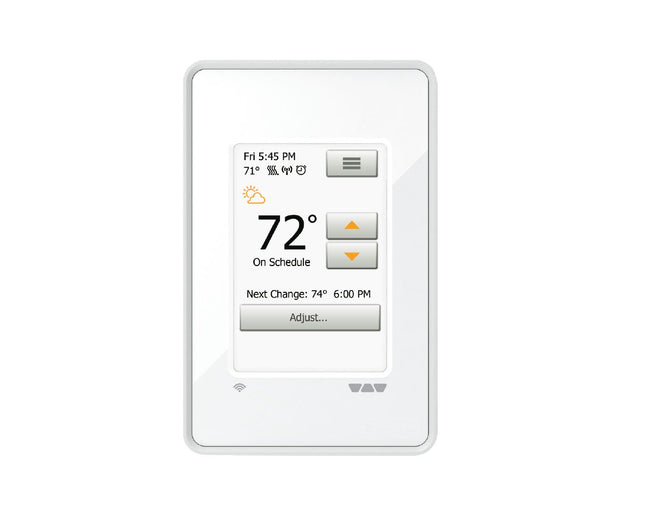 Schluter DITRA-HEAT-E-WIFI Thermostat Wireless Programmable Bright White 120V/240V