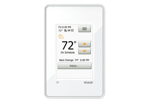 Schluter DITRA-HEAT-E-WIFI Thermostat Wireless Programmable Bright White 120V/240V