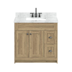 Solid Wood Vanity Two Door