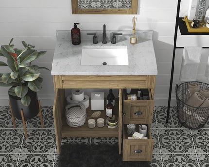 Solid Wood Vanity Two Door