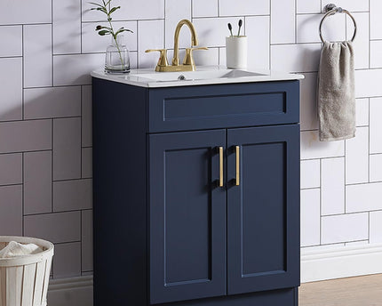 Two Door Solid Wood Vanity