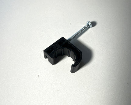 1/2” J-Clamp tubing fastener with nail (100/bag)