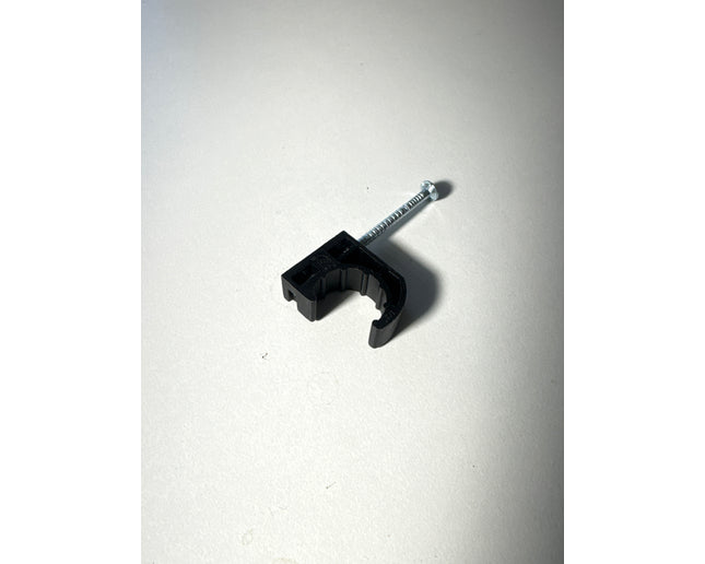 1/2” J-Clamp tubing fastener with nail (100/bag)