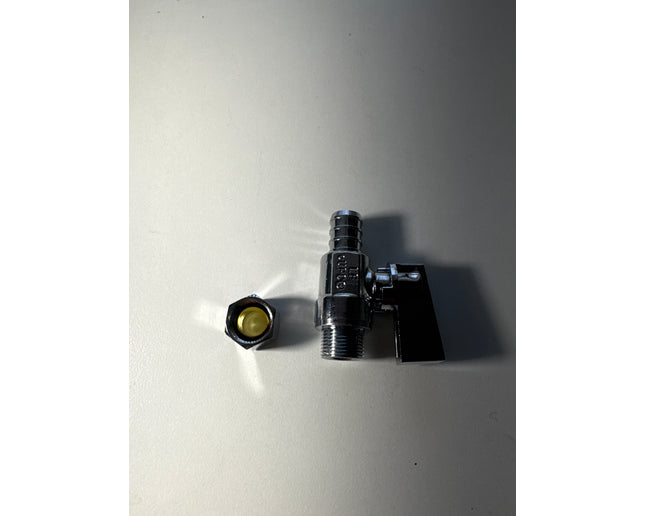 1/2” PEX x 3/8” OD Comp. Staight