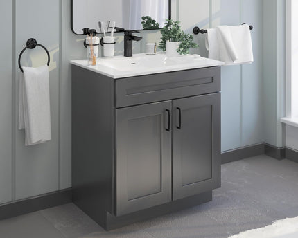 Two Door Solid Wood Vanity