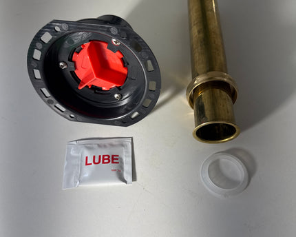 Free standing tub drain