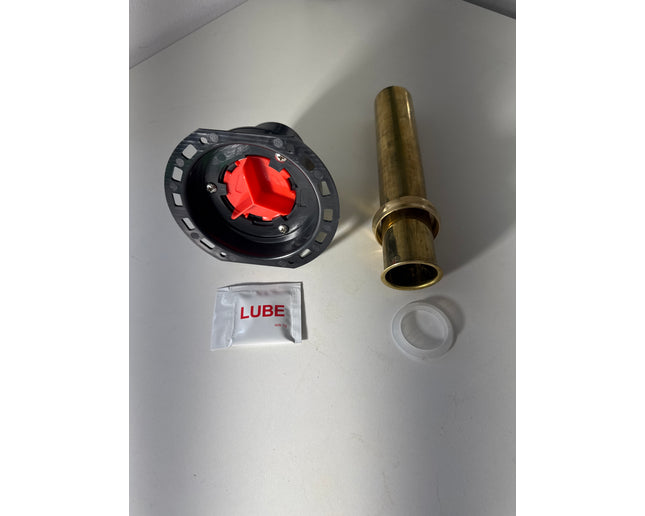 Free standing tub drain