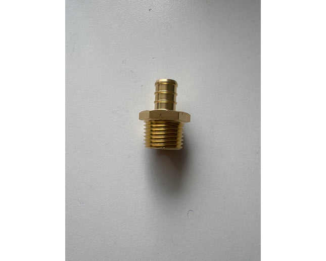 Pex 1/2” x 1/2” Male adapter (10pc)