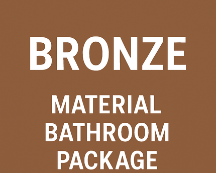 Basic Material Bathroom Bronze Package
