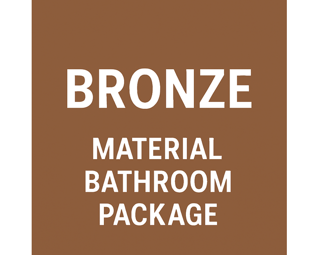 Basic Material Bathroom Bronze Package