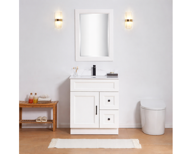 30″ 2 Drawers Vanity (HDF)