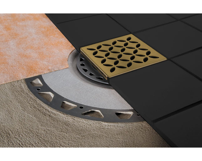 Schleuter Matte Black Drain Cover