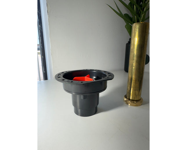 Free standing tub drain