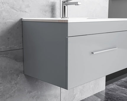 High Gloss Floating Vanity