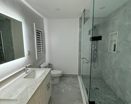 Material Bathroom Gold Package – The Ultimate Upgrade