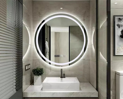 24" LED Round Mirror