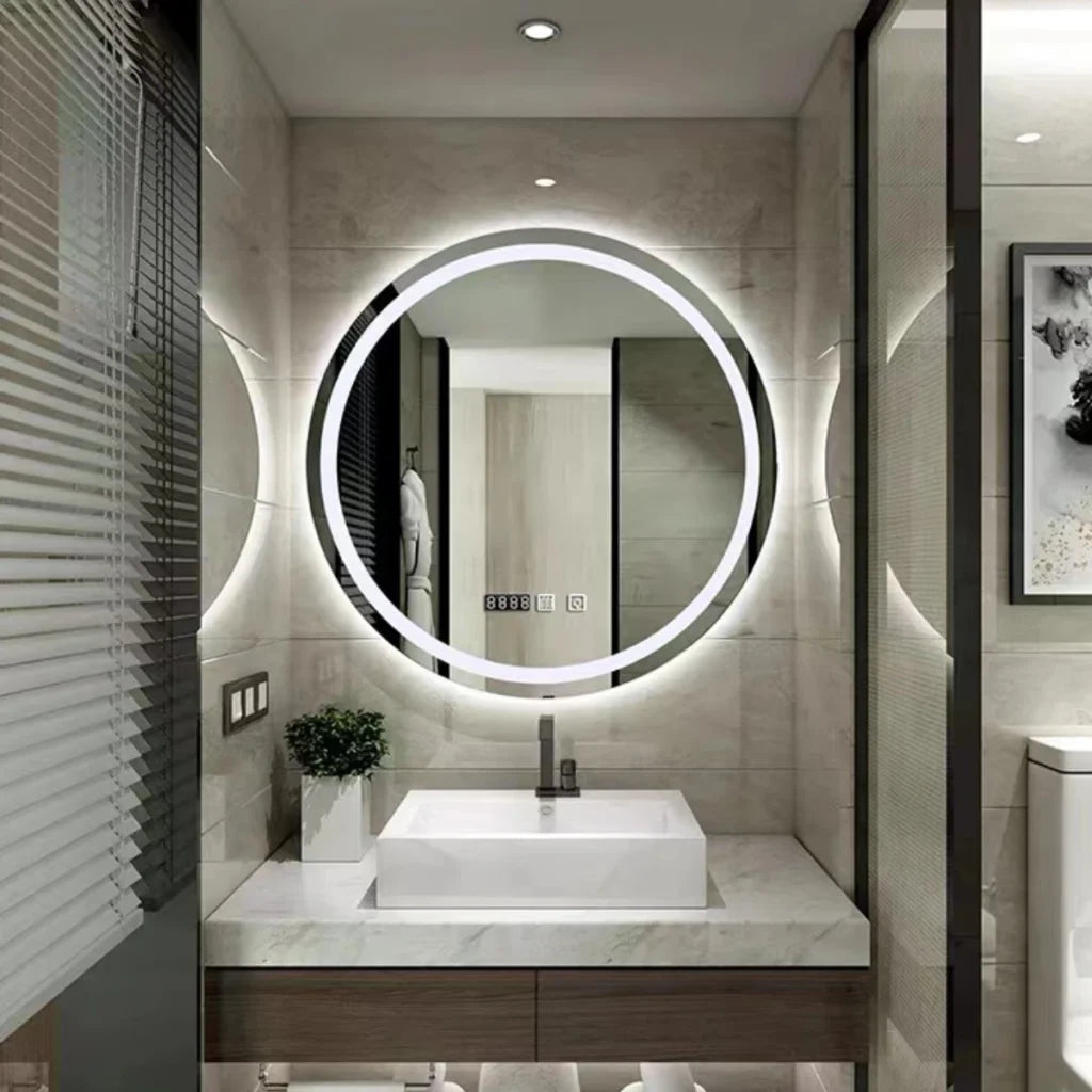 24" LED Round Mirror