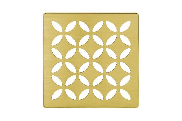 Schluter Floral Brushed Classic Gold