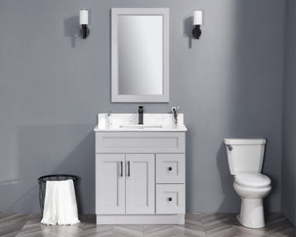 Solid Wood Vanity Two Door