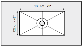 Schluter®-KERDI-SHOWER-KIT - WITHOUT THE GRATE