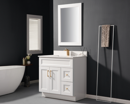 Solid Wood Vanity Two Door