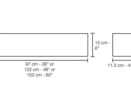 Prefabricated waterproof shower curb - Schluter