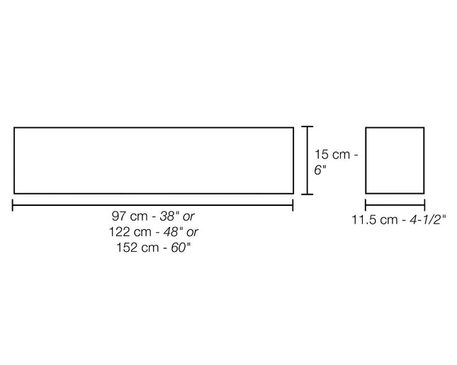 Prefabricated waterproof shower curb - Schluter
