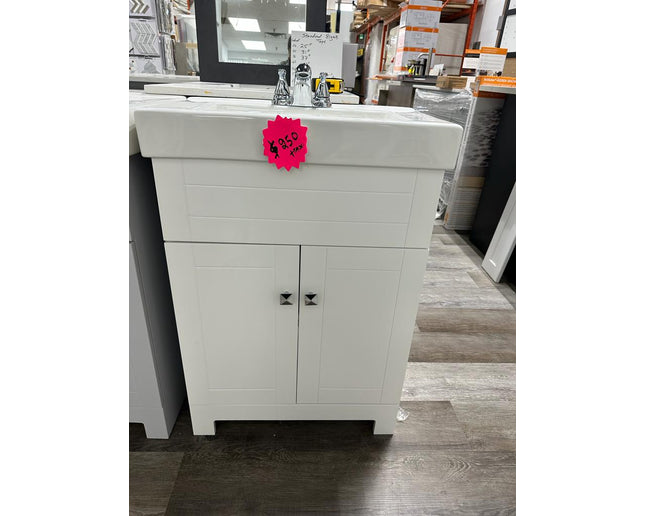 Vanity with 15" depth