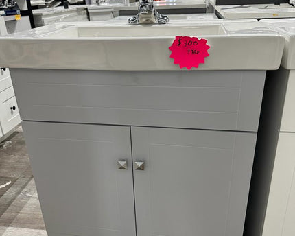 Vanity with 15" depth
