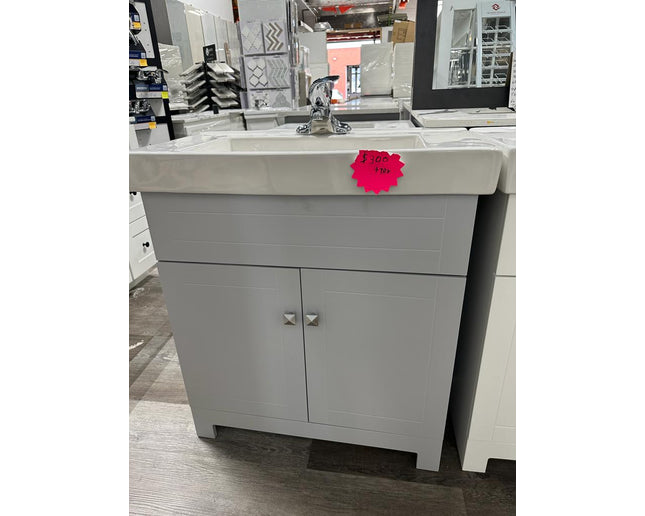 Vanity with 15" depth