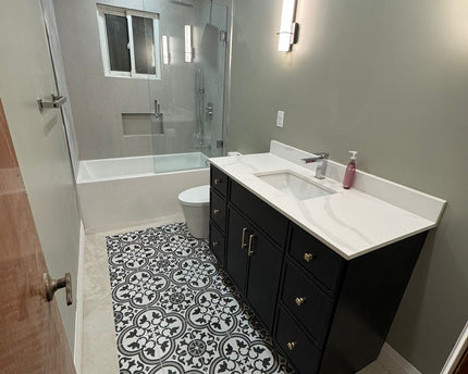 Material Bathroom Gold Package – The Ultimate Upgrade