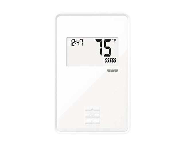 Schluter® DITRA-HEAT-E-R Non-Programmable Digital Thermostat – Bright White