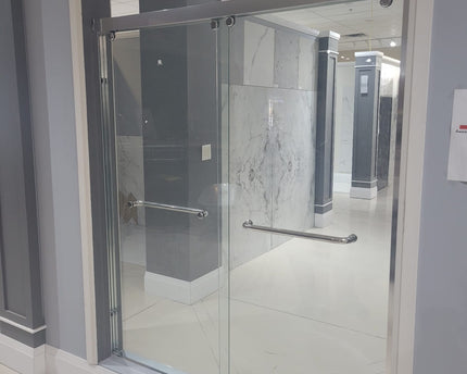Framed Sliding Glass Shower Door