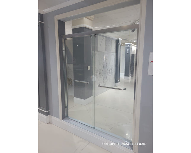 Framed Sliding Glass Shower Door