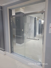 Framed Sliding Glass Shower Door